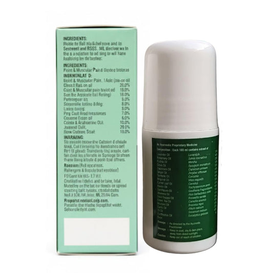 Quik Re-leaf Oil Ayurvedic | Pain Re-Leaf Roll-On Oil