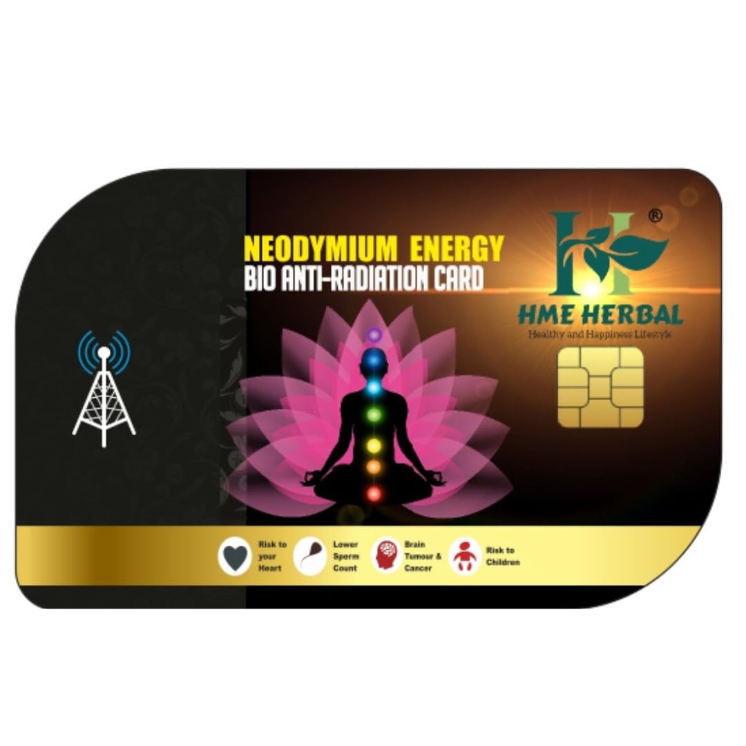Neodymium Energy BIO Anti-Radiation Card | Nano Health Card | Bio Energry Card
