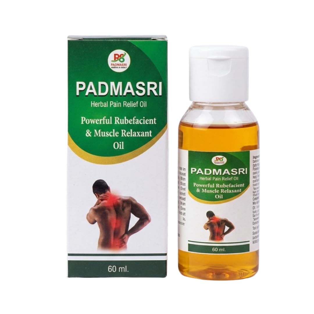 PADMASI | Ayurvedic Pain Relief Oil for Back Pain, Knee Pain, Joint & Muscle Pain