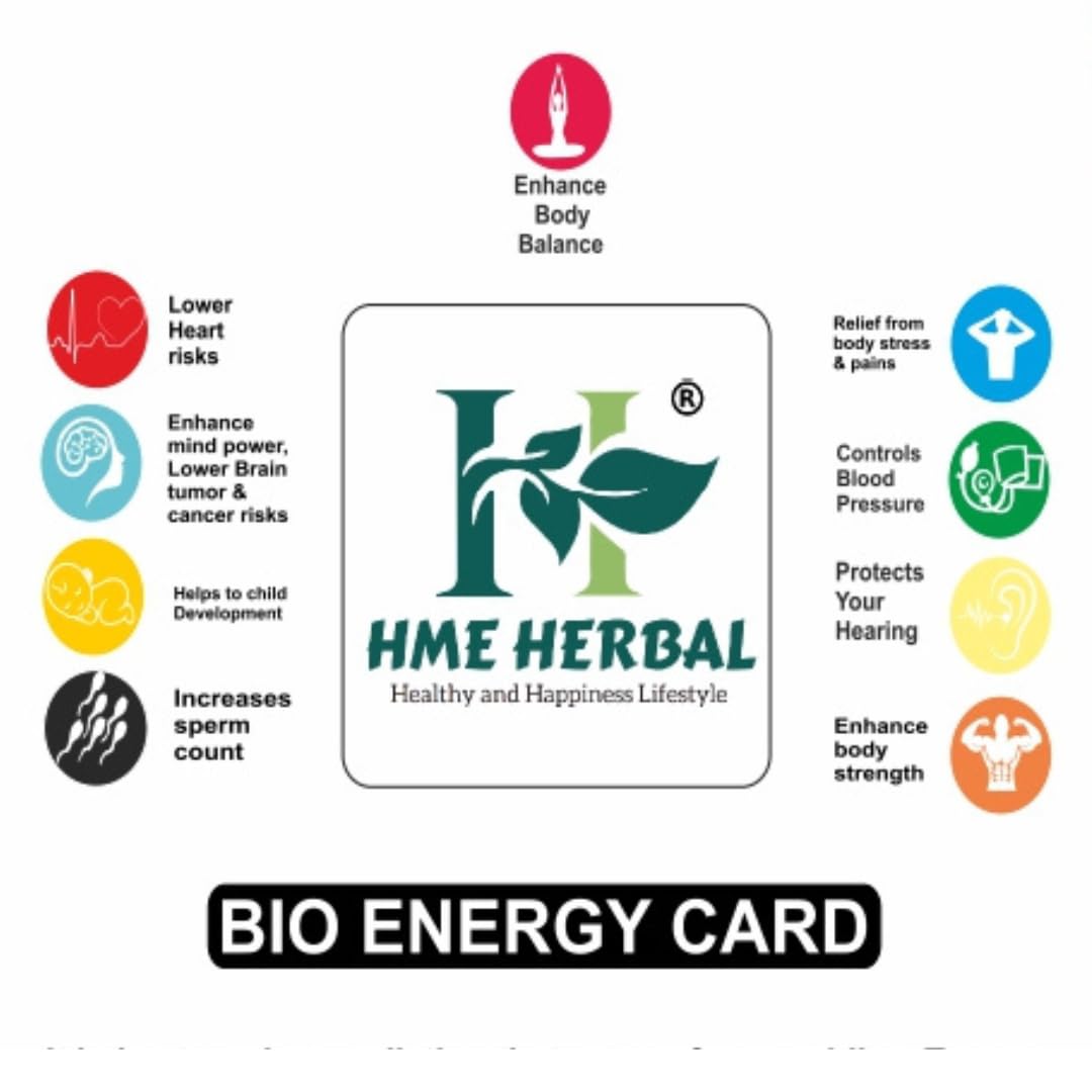 Neodymium Energy BIO Anti-Radiation Card | Nano Health Card | Bio Energry Card