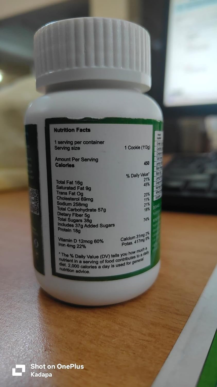 Herbal Tea Tablets | Natural Antioxidant, Energy & Brain Function