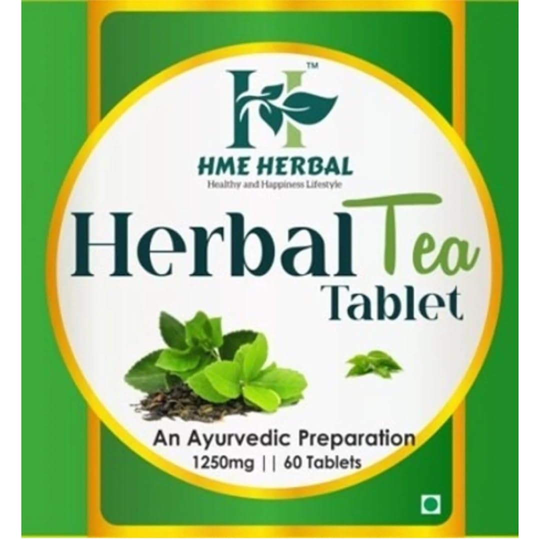 Herbal Tea Tablets | Natural Antioxidant, Energy & Brain Function