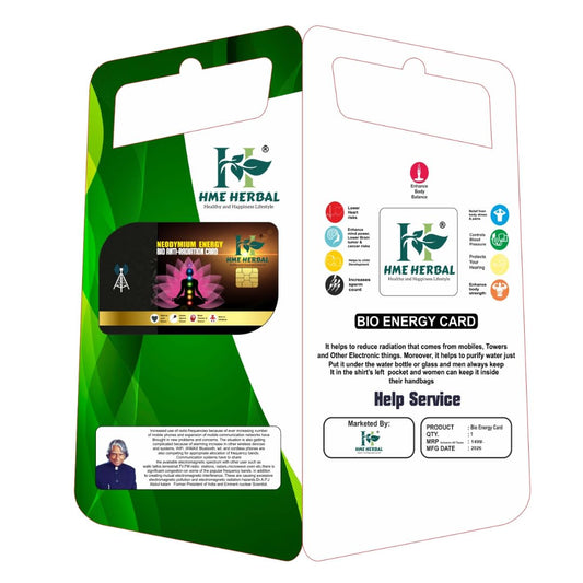Neodymium Energy BIO Anti-Radiation Card | Nano Health Card | Bio Energry Card