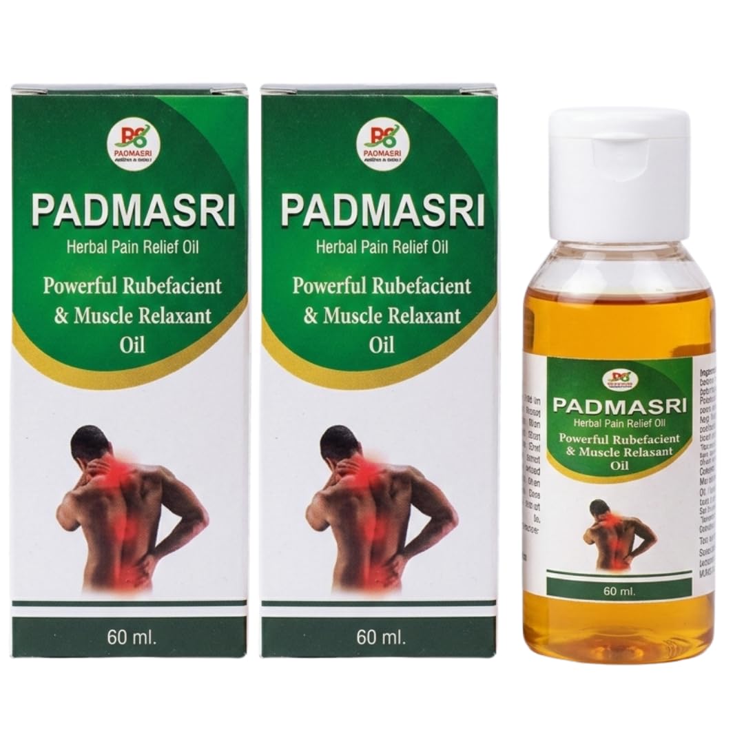 PADMASI | Ayurvedic Pain Relief Oil for Back Pain, Knee Pain, Joint & Muscle Pain