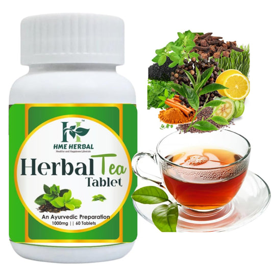 Herbal Tea Tablets | Natural Antioxidant, Energy & Brain Function