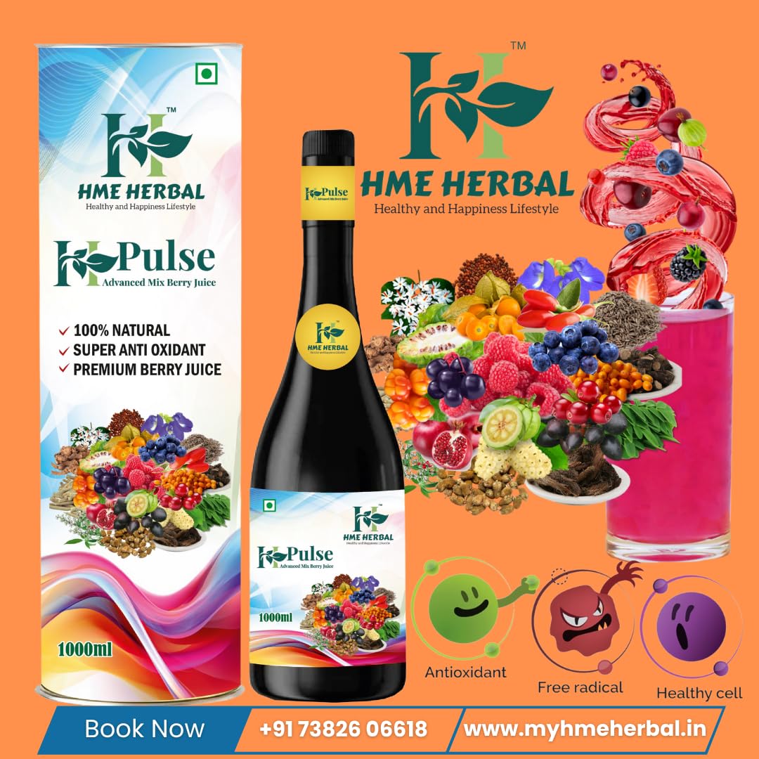 H-Pulse Advanced Mix Berry Juice | Ayurvedic Juice